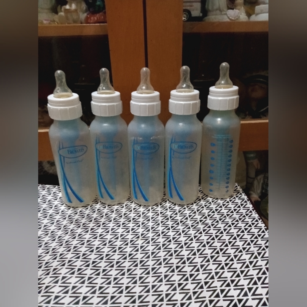 Dr. Brown's Baby Bottles Set Of Five With Vent